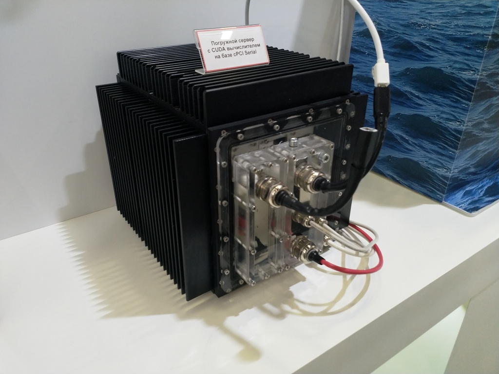 Погружной сервер с CUDA вычислителем на базе CPCI Serial
