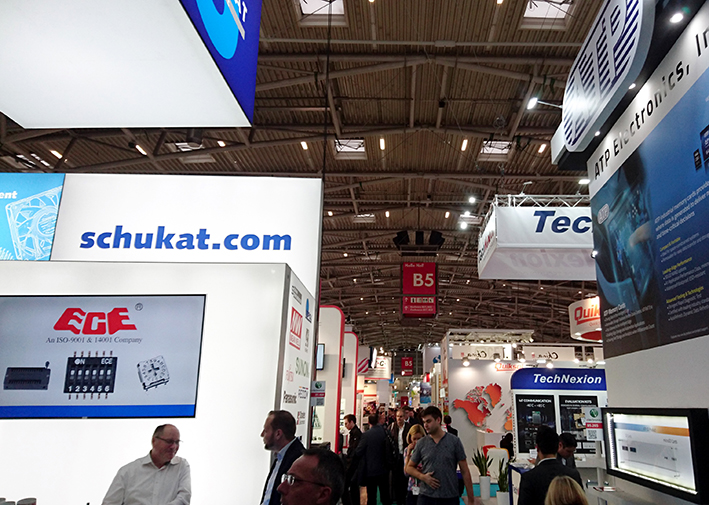 Международная выставка компонентов, систем и приложений электронной промышленности Electronica 2018 